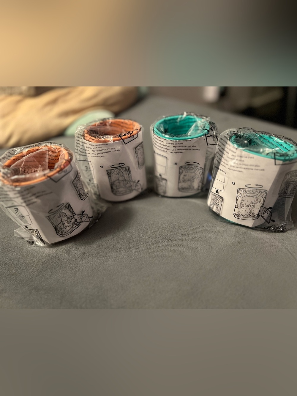 Burger King 2024 SpongeBob SquarePants tiki cups